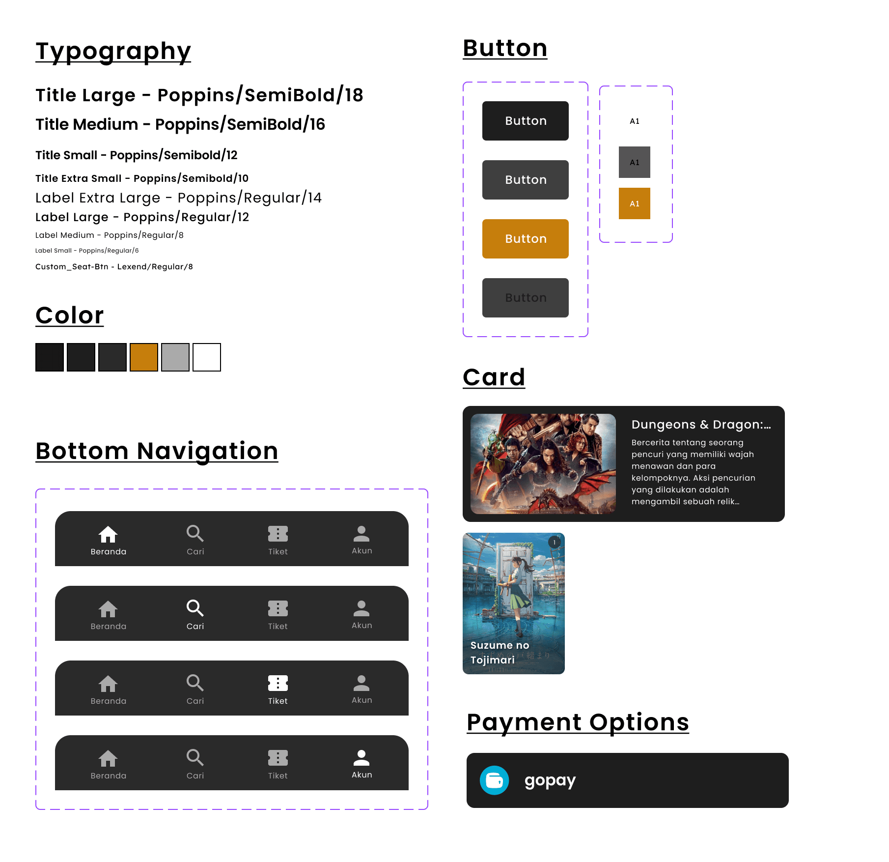 Design Cinema Ticket Booking Application