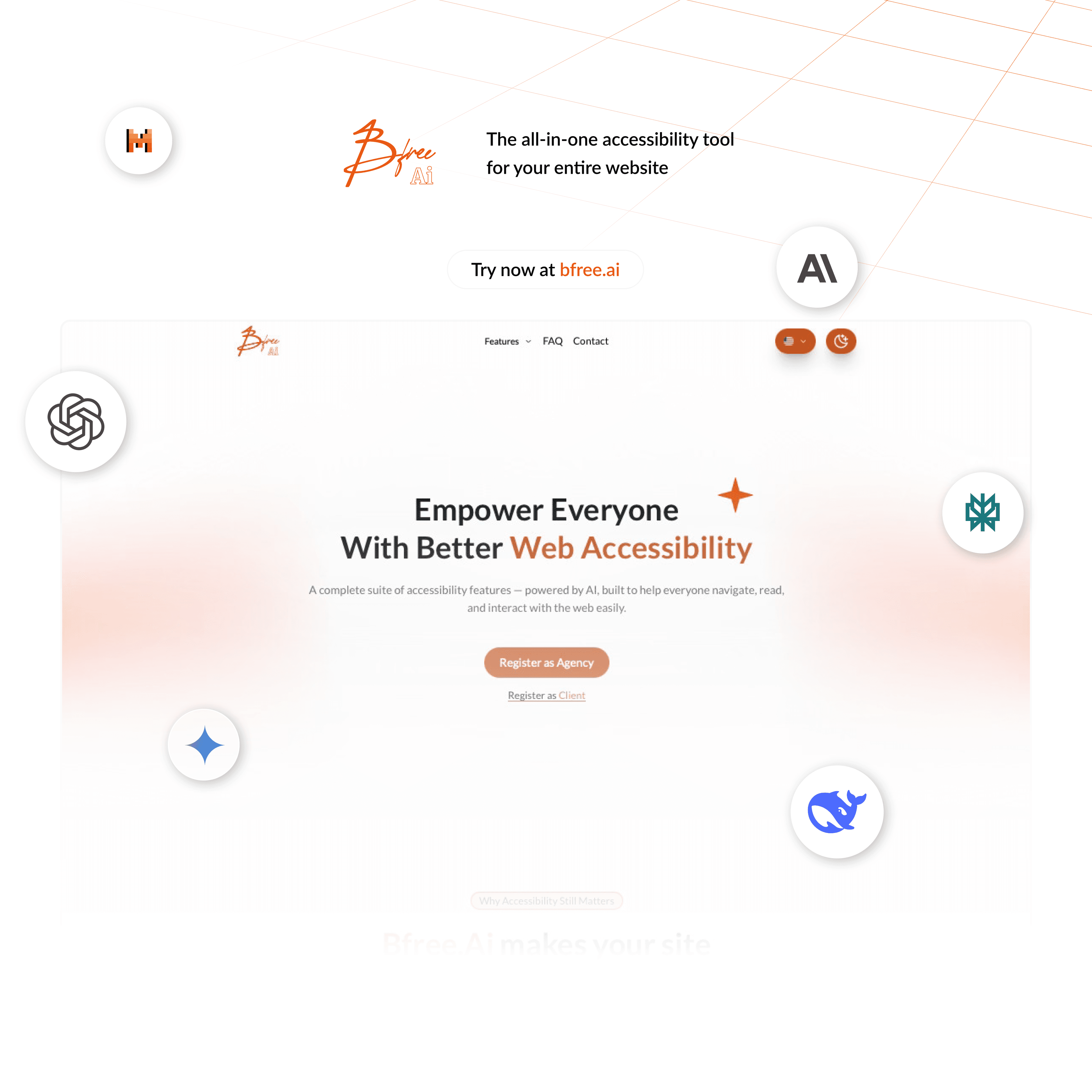Bfree.ai :: All-in-one Accessibility Tool